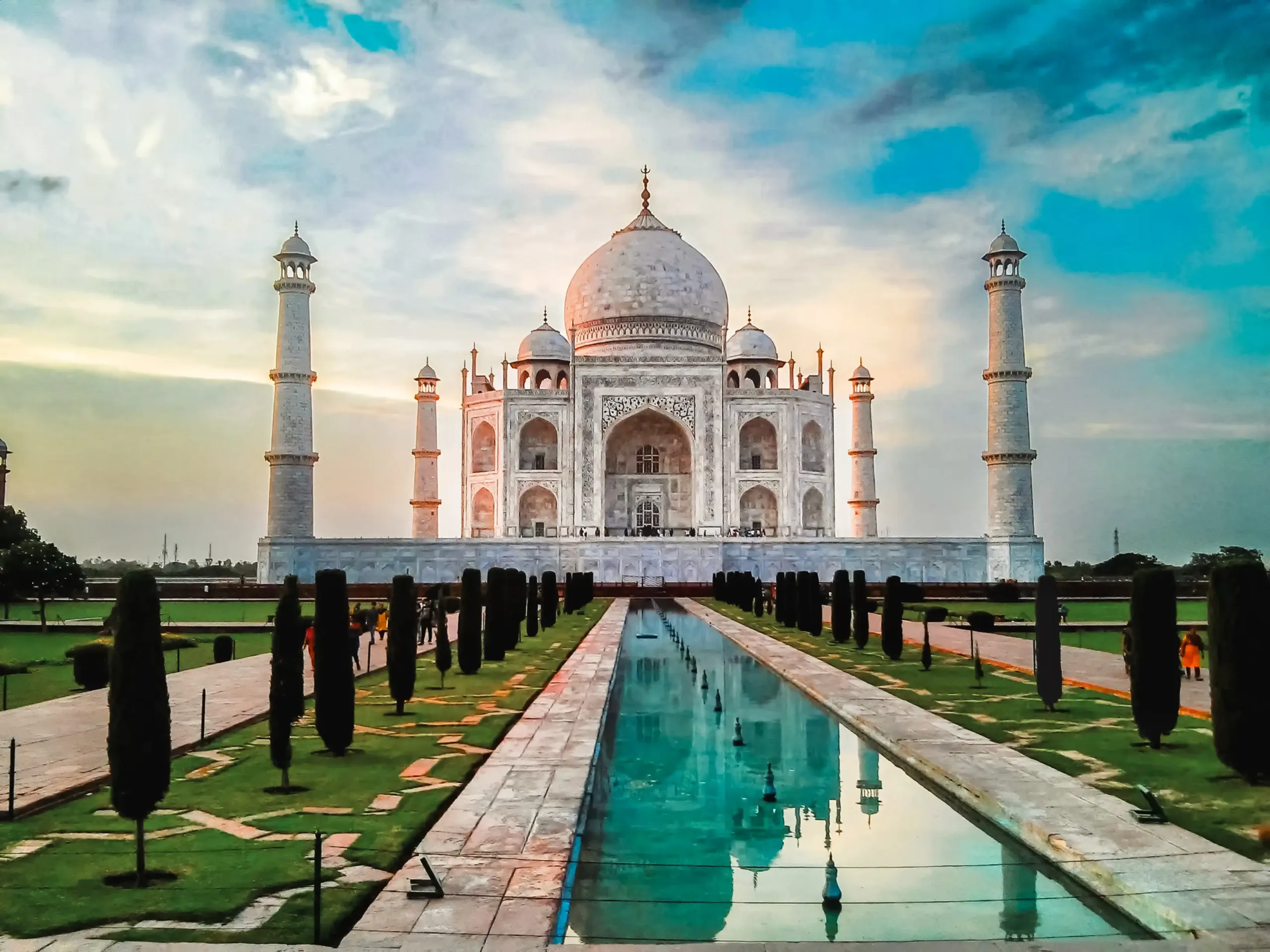A beautiful picture of Agra Taj Mahal, Uttar Pardesh